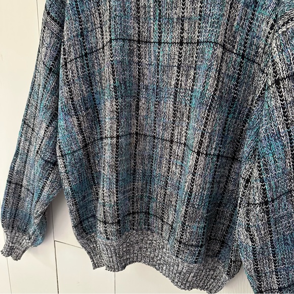 VTG 80s Colours by Alexander Julian Pullover Sweater Size XL Eclectic Grandpa - Picture 5 of 10